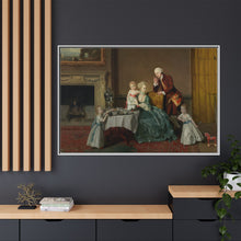 John, Fourteenth Lord Willoughby de Broke, and His Family by Johann Zoffany