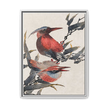 Katsushika Hokusai's birds, from Album of Sketches (1814) - NOMADEN ART GALLERY