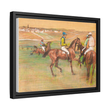Caballos de carreras (ca. 1885-1888) de Edgar Degas 