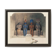 Sanctuary of the Temple of Aboo Simbel Nubia illustration by David Roberts (1796–1864) - NOMADEN ART GALLERY