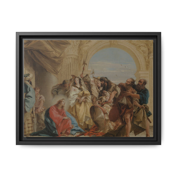 Christ and the Woman Taken in Adultery by Giovanni Domenico Tiepolo - NOMADEN ART GALLERY