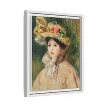 Mujer con Capeline (Femme à la capeline) (principios de la década de 1890) de Pierre-Auguste Renoir