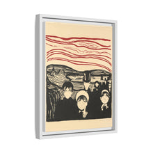 Edvard Munch's Anxiety (Angst) (1896) - NOMADEN ART GALLERY