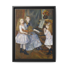 The Daughters of Catulle Mendès, Huguette (1871–1964), Claudine (1876–1937), and Helyonne (1879–1955) (1888) by Pierre-Auguste Renoir - NOMADEN ART GALLERY