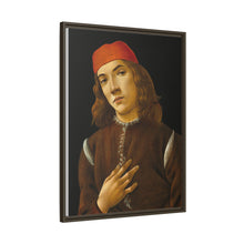 Sandro Botticelli's Portrait of a Youth (c. 1482-1485) - NOMADEN ART GALLERY