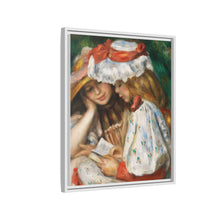 Dos muchachas leyendo (c. 1890-1891) de Pierre-Auguste Renoir 