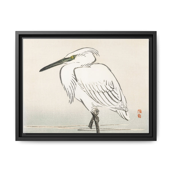 Snowy egret by Kōno Bairei (1844-1895) - NOMADEN ART GALLERY