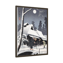 Moonlight on Snow (1936) print in high resolution by Hiroaki Takahashi