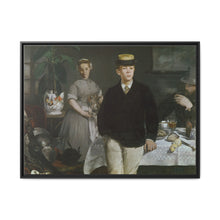 Luncheon in the Studio (1868) by Edouard Manet - NOMADEN ART GALLERY