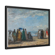 Claude Monet's The Beach at Trouville - NOMADEN ART GALLERY