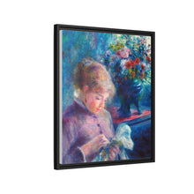 Mujer joven cosiendo (1879) de Pierre-Auguste Renoir.