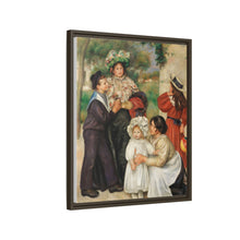 La familia del artista (La Famille de l'artiste) (1896) de Pierre-Auguste Renoir. 