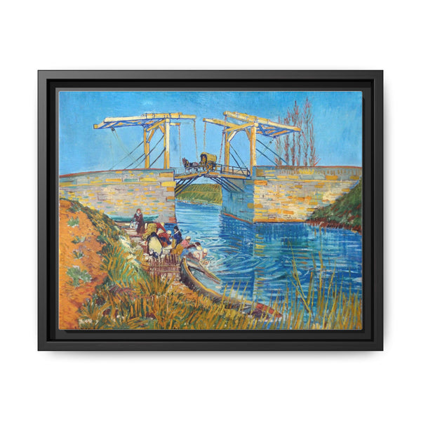 Vincent van Gogh's The Langlois Bridge at Arles with Women Washing (1888) - NOMADEN ART GALLERY