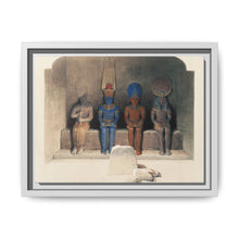 Sanctuary of the Temple of Aboo Simbel Nubia illustration by David Roberts (1796–1864) - NOMADEN ART GALLERY