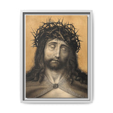Christ as the Man of Sorrows. Colour lithograph by N.J. Strixner, 1818, after Q. Matsys. - NOMADEN ART GALLERY