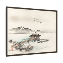 Cottage by the sea by Kōno Bairei (1844-1895)