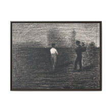Peasants (ca. 1881–1884) by Georges Seurat - NOMADEN ART GALLERY
