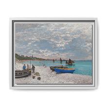 The Beach at Sainte-Adresse (1867) by Claude Monet - NOMADEN ART GALLERY
