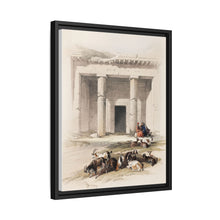 Entrance to the caves of Beni Hasan illustration by David Roberts (1796–1864)