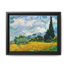 Vincent Van Gogh's Wheat Field with Cypresses (1889). Famous painting, original from the MET Museum - NOMADEN ART GALLERY
