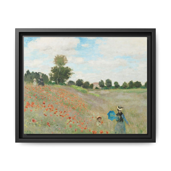 Claude Monet's The Poppy Field near Argenteuil (1873) - NOMADEN ART GALLERY