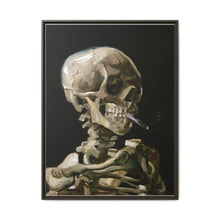 Vincent van Gogh's (1886) Head of a skeleton with a burning cigarette. - NOMADEN ART GALLERY