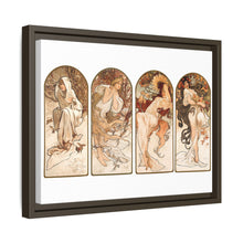 Alphonse Maria Mucha's The Seasons (1897). Famous Art Nouveau artwork