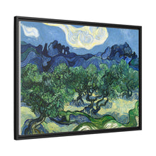 Vincent van Gogh's Olive Trees with the Alpilles in the Background (1889) - NOMADEN ART GALLERY