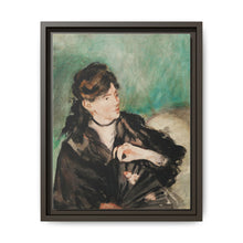 Portrait of Berthe Morisot with a Fan (1874) by Édouard Manet. - NOMADEN ART GALLERY