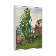 Vincent van Gogh's Allotment with Sunflower (1887) - NOMADEN ART GALLERY