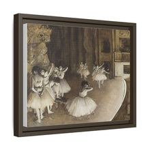 Ballet Rehearsal on Stage (1874) by Edgar Degas