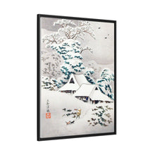 Sawatari in Snow (1936) print in high resolution by Hiroaki Takahashi