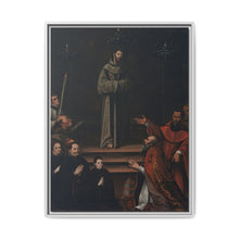 Saint Francis Appearing before Pope Nicholas V, with Donors (La aparicion de san Francisco al Papa Nicolas V, con donantes) by Antonio Montufar - NOMADEN ART GALLERY