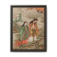 Chinese tales, vintage Japanese painting by G.A. Audsley - NOMADEN ART GALLERY