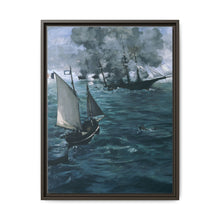 The Battle of the Kearsarge and the Alabama by Édouard Manet - NOMADEN ART GALLERY