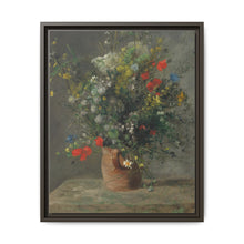 Flowers in a Vase (c. 1866) painting in high resolution by Pierre-Auguste Renoir - NOMADEN ART GALLERY