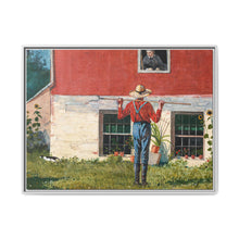 In the Garden (1874) by Winslow Homer - NOMADEN ART GALLERY
