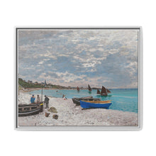 The Beach at Sainte-Adresse (1867) by Claude Monet - NOMADEN ART GALLERY