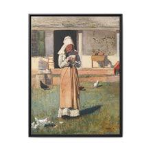 A Sick Chicken (1874) by Winslow Homer - NOMADEN ART GALLERY