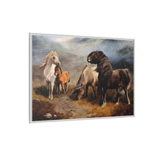 Fine Horse Pulling Golden Sleigh
