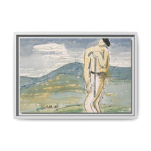 A weary pilgrim (1936) watercolor by Mikulas Galanda - NOMADEN ART GALLERY