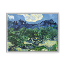 Vincent van Gogh's Olive Trees with the Alpilles in the Background (1889) - NOMADEN ART GALLERY