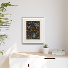 Estampado de pochoir con estampado floral Art Déco de estilo oriental. Original de nuestra edición de Samarkande de 1914.
