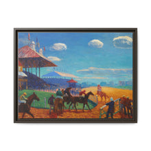 Race Track (1908–1909) vintage painting by William James Glackens - NOMADEN ART GALLERY