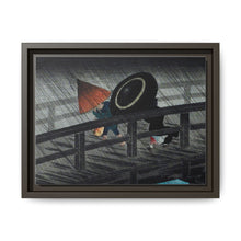 Rain on Izumi Bridge (1927) print in high resolution by Hiroaki Takahashi - NOMADEN ART GALLERY