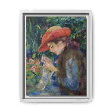 Marie-Thérèse Durand-Ruel Sewing (1882) by Pierre Auguste Renoir - NOMADEN ART GALLERY