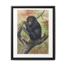 The Chimpanzee from Zoological sketches (1861-1867) by Joseph Wolf and Philip Lutley Sclater. - NOMADEN ART GALLERY