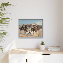 Dismounted: The Fourth Troopers Moving the Led Horses (1890) by Frederic Remington