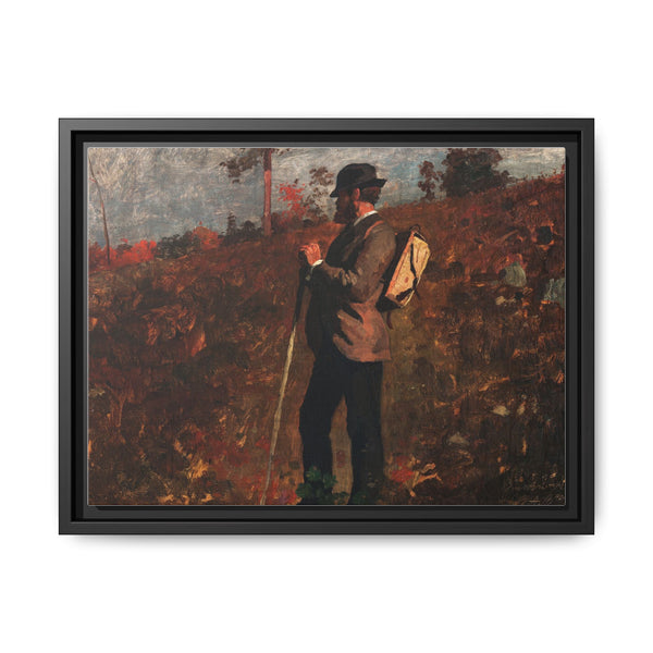 Man with a Knapsack (1873) by Winslow Homer - NOMADEN ART GALLERY