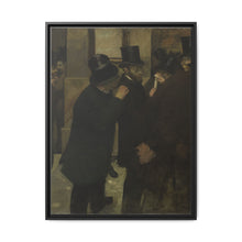 Portraits at the Stock Exchange (1878-1879) by Edgar Degas - NOMADEN ART GALLERY